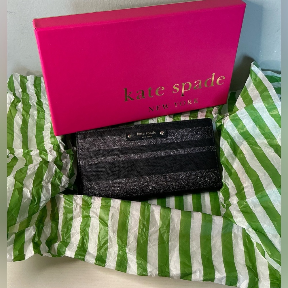 Kate Spade Black Wallet